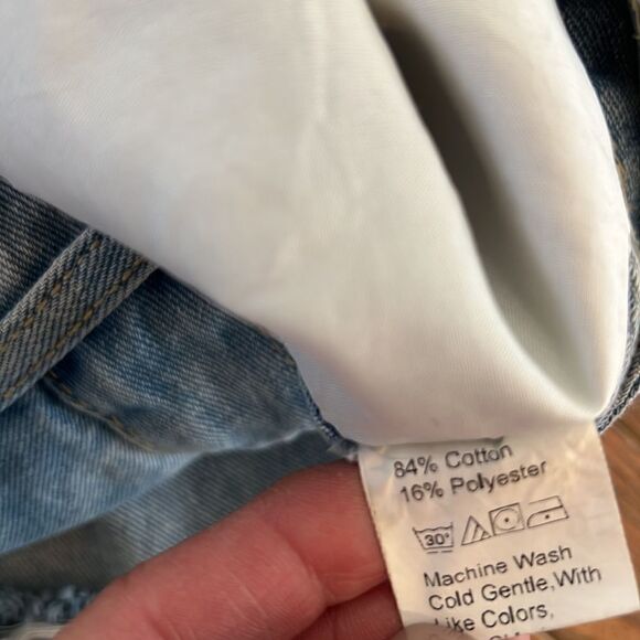 Shein women’s plus size 3XL ripped distressed Hi-Rise Jeans - Picture 7 of 12